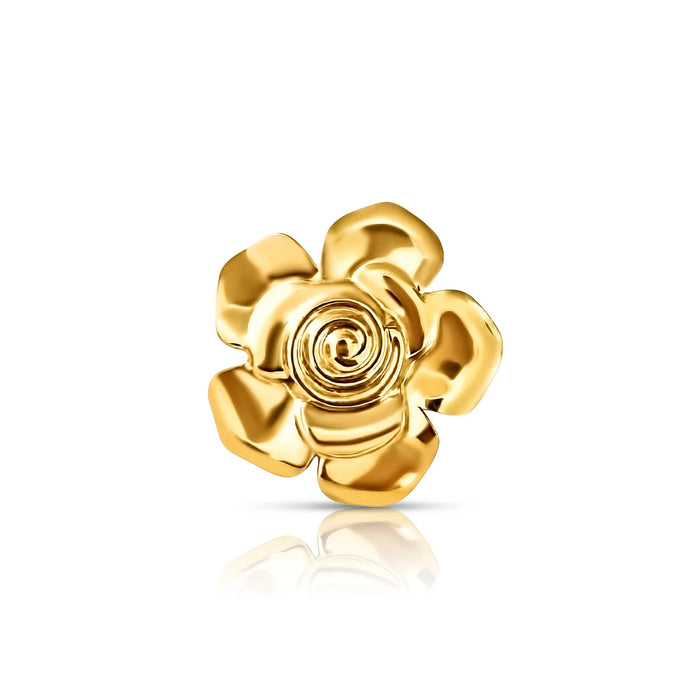 Ellie Vail Water Resistant Jewelry - Gold Anita Flower Brooch