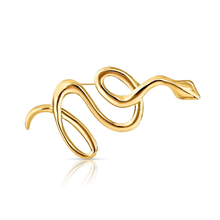 Ellie Vail Water Resistant Jewelry- Zola Serpent Brooch